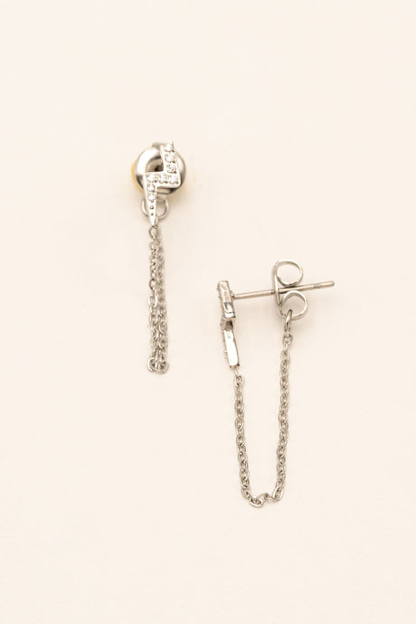 Earrings Bohm Paris - Chaine Flash - Silver - Bohm Paris - Earrings