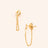 Earrings Bohm Paris - Chaine Flash - Cristal - Bohm Paris - Earrings