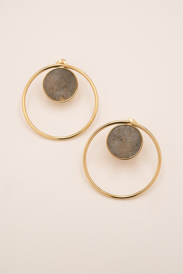 Earrings Bohm Paris - Maxine - Labragoldite - Bohm Paris - Earrings