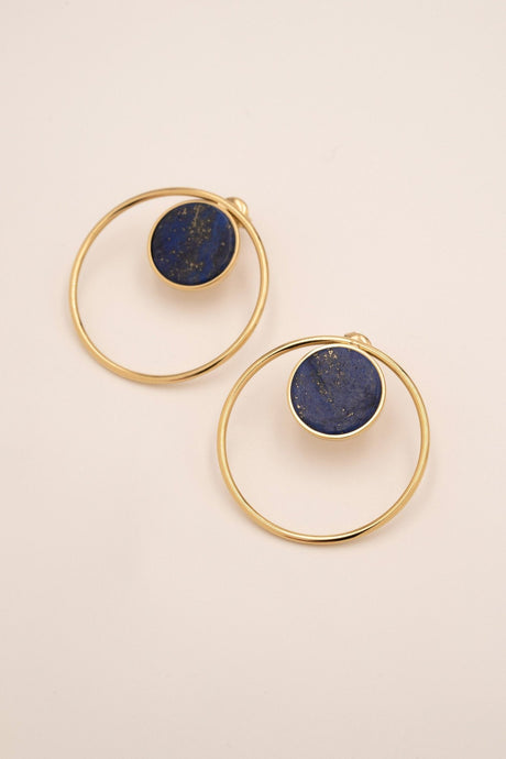 Earrings Bohm Paris - Maxine - Dark Blue - Bohm Paris - Earrings