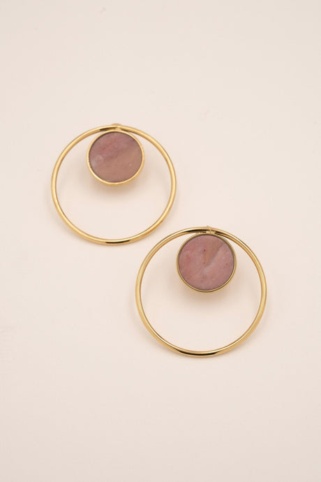 Earrings Bohm Paris - Maxine - Rhodonite - Bohm Paris - Earrings