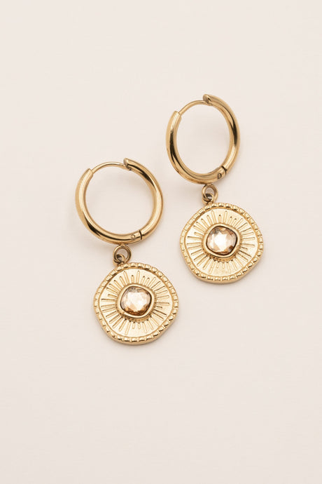 Earrings Bohm Paris - Melissane - Beige Soleil - Bohm Paris - Earrings