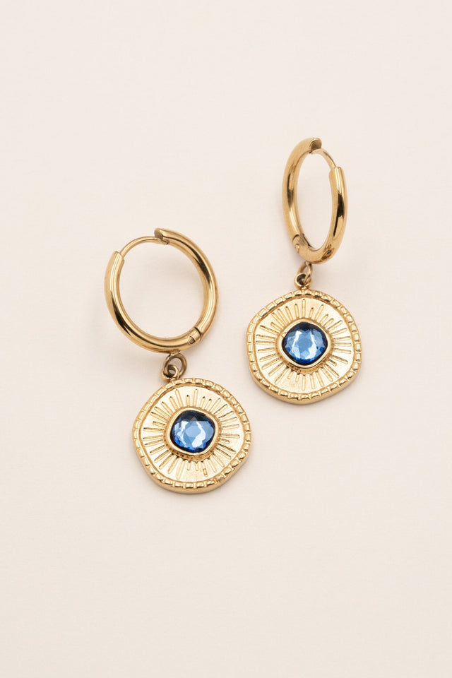 Earrings Bohm Paris - Melissane - Blue Saphir - Bohm Paris - Earrings