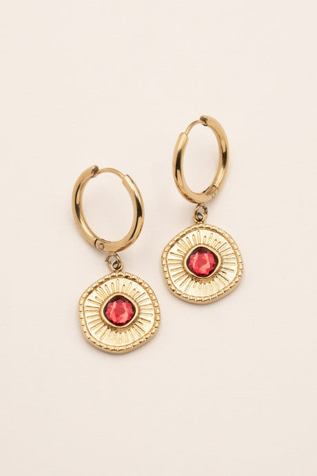 Earrings Bohm Paris - Melissane - Fraise - Bohm Paris - Earrings