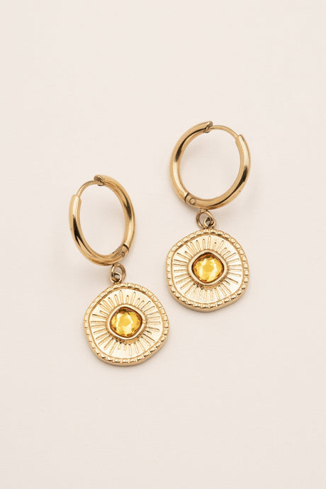 Earrings Bohm Paris - Melissane - Yellow Topaz - Bohm Paris - Earrings