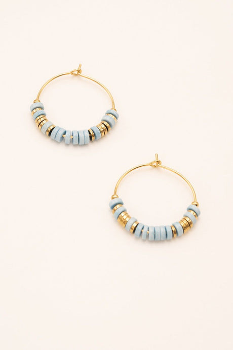 Earrings Bohm Paris - Moana - Blue Ciel - Bohm Paris - Earrings