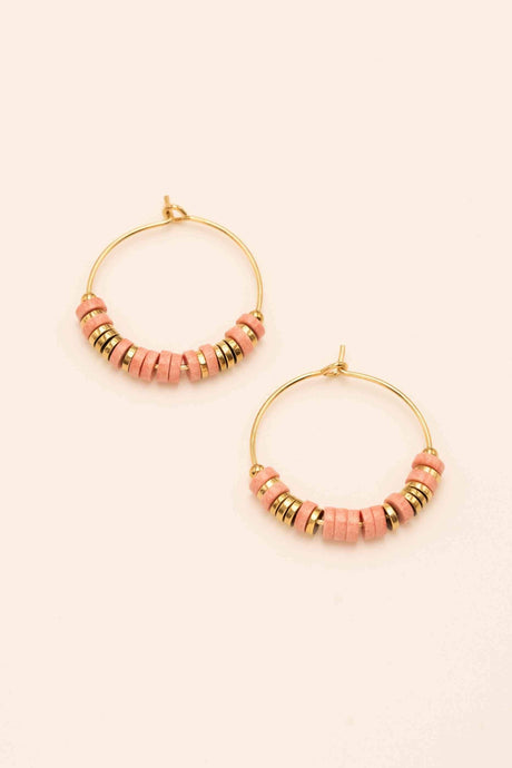 Earrings Bohm Paris - Moana - Rose Claire - Bohm Paris - Earrings