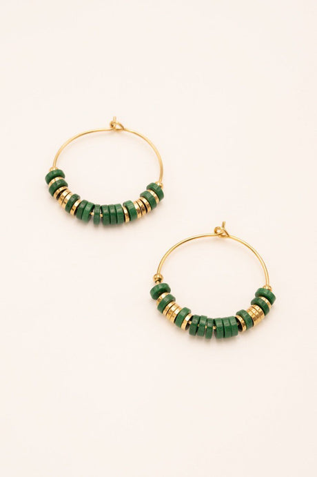 Earrings Bohm Paris - Moana - Green - Bohm Paris - Earrings