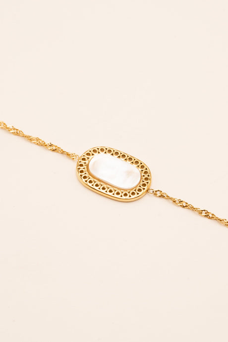 Bohm Paris Bracelet - Ambroise - White Mother-of-pearl - Bohm Paris - Bracelet