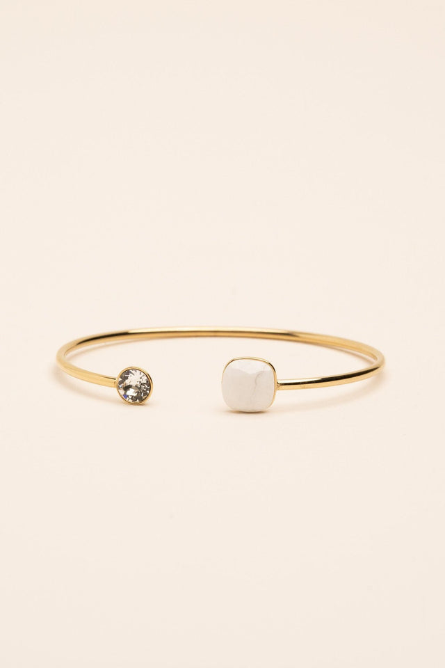 Bohm Paris Bracelet - Beata - White Howlite - Bohm Paris - Bracelet