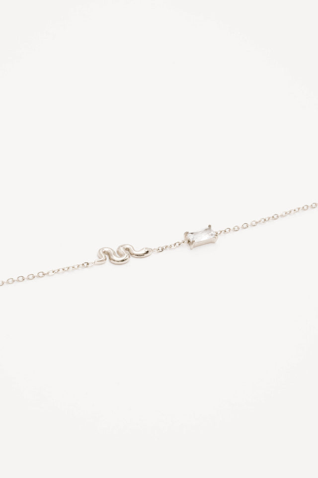 Bohm Paris Bracelet - Aglaia - Silver Crystal - Bohm Paris - Bracelet