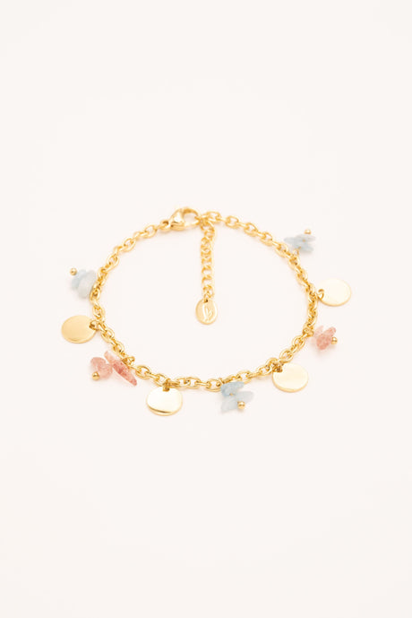 Bohm Paris Bracelet - Albia - Strawberry Quartz - Bohm Paris - Bracelet