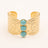 Bohm Paris Bangle Bracelet - Celeste - Green Jasper - Bohm Paris - Bracelet