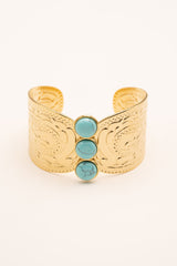 Bohm Paris Bangle Bracelet - Celeste - Blue Howlite - Bohm Paris - Bracelet