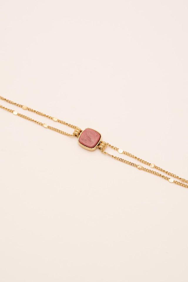 Bracelet Bohm Paris - Chloefina - Rhodonite - Bohm Paris - Bracelet
