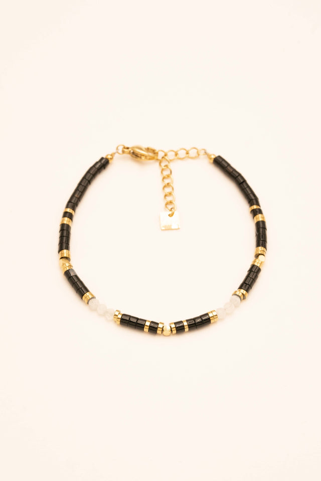 Bohm Paris Bracelet - Cybelle - Onyx White Grey - Bohm Paris - Bracelet