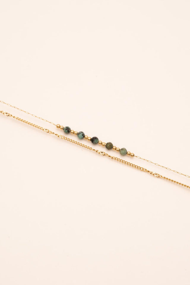 Bohm Paris Bracelet - Maximilien - African Turquoise - Bohm Paris - Bracelet