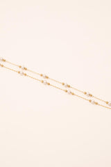 Bohm Paris Bracelet - Nerrina - Pearly White Mother-of-pearl Bead - Bohm Paris - Bracelet
