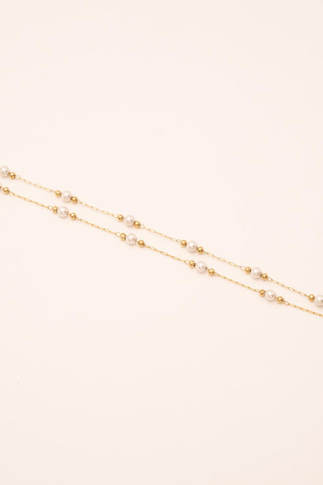 Bohm Paris Bracelet - Nerrina - Pearly White Mother-of-pearl Bead - Bohm Paris - Bracelet