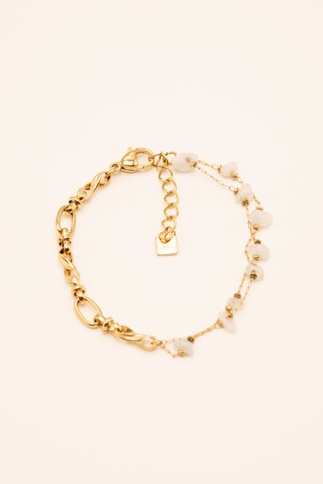Bohm Paris Bracelet - Galen - White Grey - Bohm Paris - Bracelet