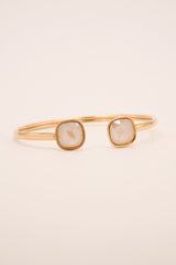 Bohm Paris Bracelet - Jonc Léa Bangle - Pink Beige - Bohm Paris - Bracelet