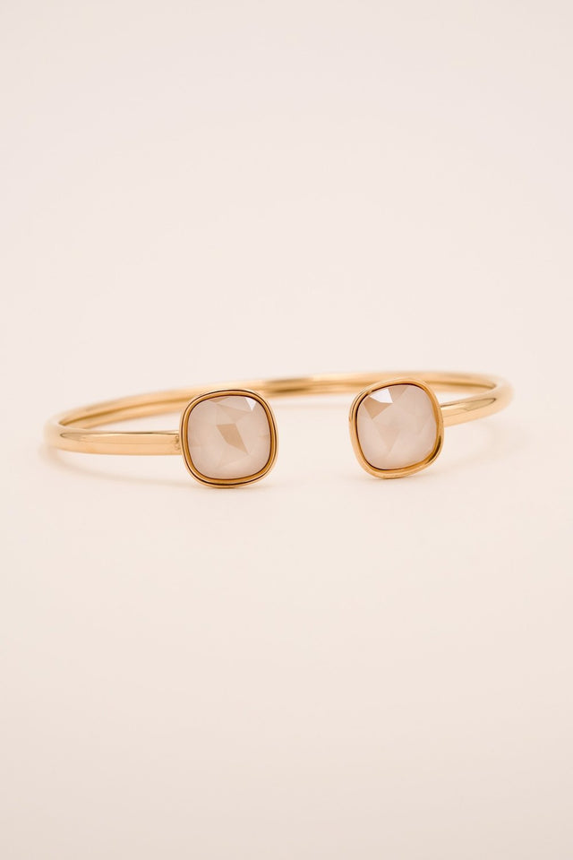 Bohm Paris Bracelet - Jonc Léa Bangle - Pink Beige - Bohm Paris - Bracelet