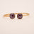 Bohm Paris Bracelet - Jonc Léa Bangle - Plum - Bohm Paris - Bracelet