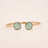 Bohm Paris Bracelet - Jonc Léa Bangle - Water Green - Bohm Paris - Bracelet