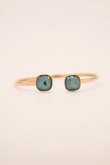 Bohm Paris Bracelet - Jonc Léa Bangle - Dark Green - Bohm Paris - Bracelet