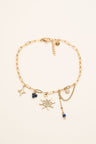 Ankle Chain Bohm Paris - Adrienne - Dark Blue - Bohm Paris - Anklet
