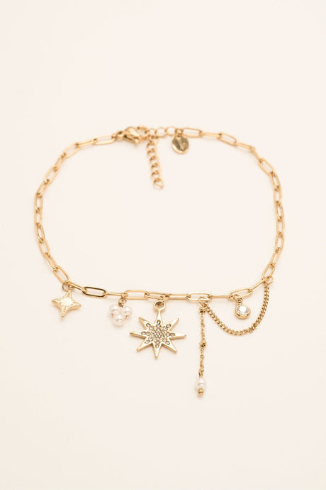 Ankle Chain Bohm Paris - Adrienne - Perle D'eau Douce - Bohm Paris - Anklet