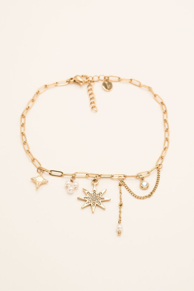 Ankle Chain Bohm Paris - Adrienne - Perle D'eau Douce - Bohm Paris - Anklet