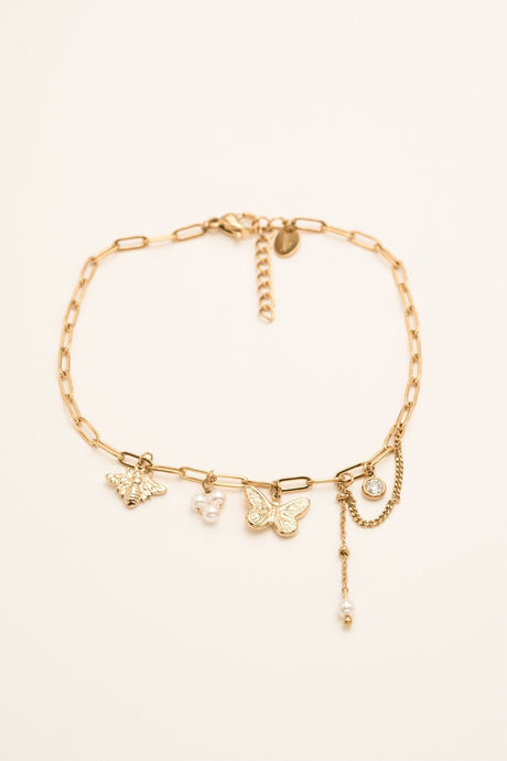 Ankle Chain Bohm Paris - Alicia - Perle D Eau Douce - Bohm Paris - Anklet
