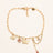 Ankle Chain Bohm Paris - Alicia - Rhodonite - Bohm Paris - Anklet