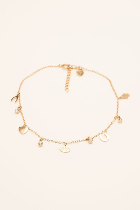 Ankle Chain Bohm Paris - Débora - Gold - Bohm Paris - Anklet