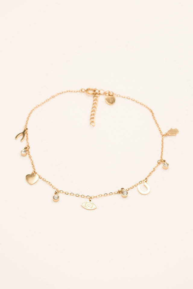 Ankle Chain Bohm Paris - Débora - Gold - Bohm Paris - Anklet