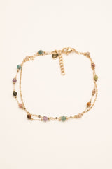 Ankle Chain Bohm Paris - Moira - Grey Multi - Bohm Paris - Anklet