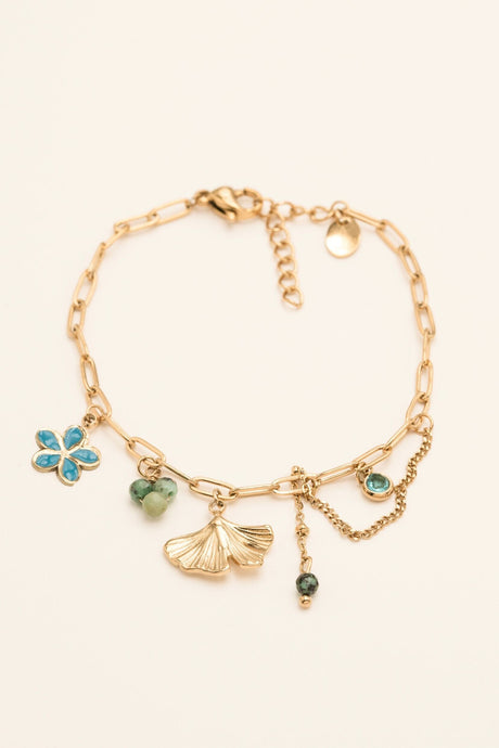 Ankle Chain Bohm Paris - Suzanne - Turquoise Africaine - Bohm Paris - Anklet