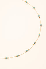 2 In 1 Belly Chain - Nerri - Howlite Blue - Bohm Paris - Belly Chain