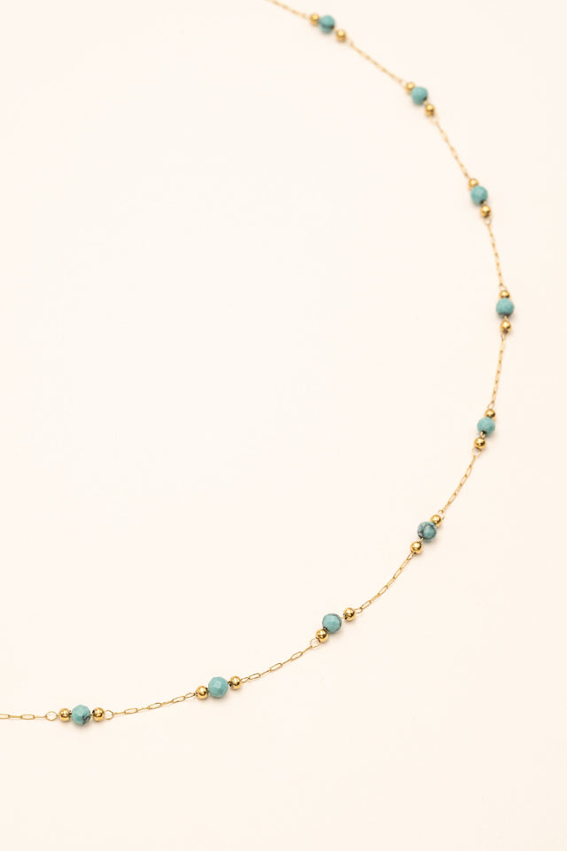 2 In 1 Belly Chain - Nerri - Howlite Blue - Bohm Paris - Belly Chain