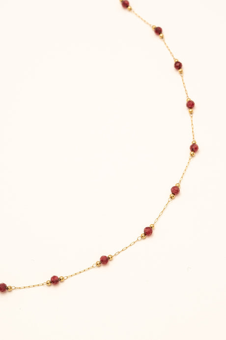 2 In 1 Belly Chain - Nerri - Grey Fuchsia - Bohm Paris - Belly Chain