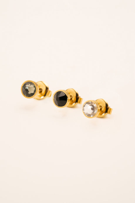 Box Bohm Paris - Puces - Ally - Black - Bohm Paris - Earrings