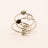 Boxs Ring Bys Bohm Paris - Ally - Silver - Black - Bohm Paris - Ring