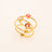 Boxs Ring Bys Bohm Paris - Ally - Doré - Fraise - Bohm Paris - Ring