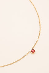 Necklace Bohm Paris - Amael - Fraise - Bohm Paris - Necklace