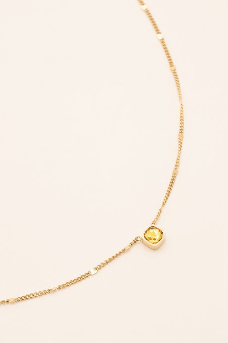 Necklace Bohm Paris - Amael - Yellow Topaz - Bohm Paris - Necklace