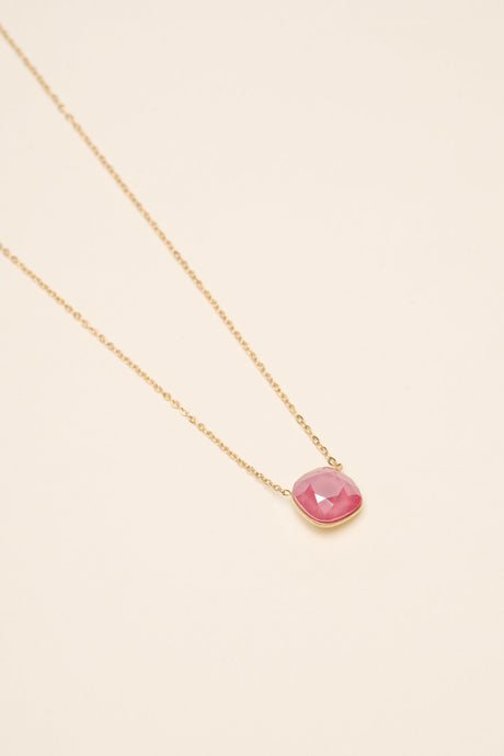 Necklace Bohm Paris - Béa - Rose Fuchsia - Bohm Paris - Necklace