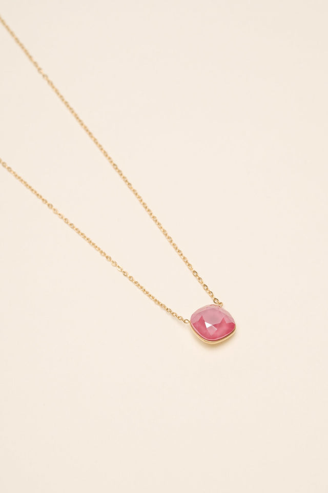 Necklace Bohm Paris - Béa - Rose Fuchsia - Bohm Paris - Necklace