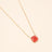 Necklace Bohm Paris - Béa - Red - Bohm Paris - Necklace