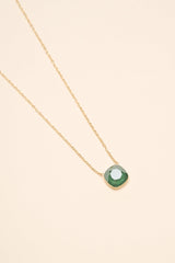 Necklace Bohm Paris - Béa - Green Foncé - Bohm Paris - Necklace